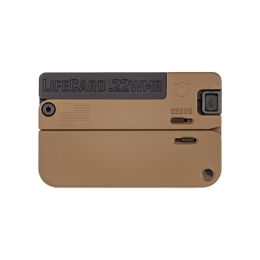 Trailblazer Firearms LifeCard .22 Magnum Pistol – Brown