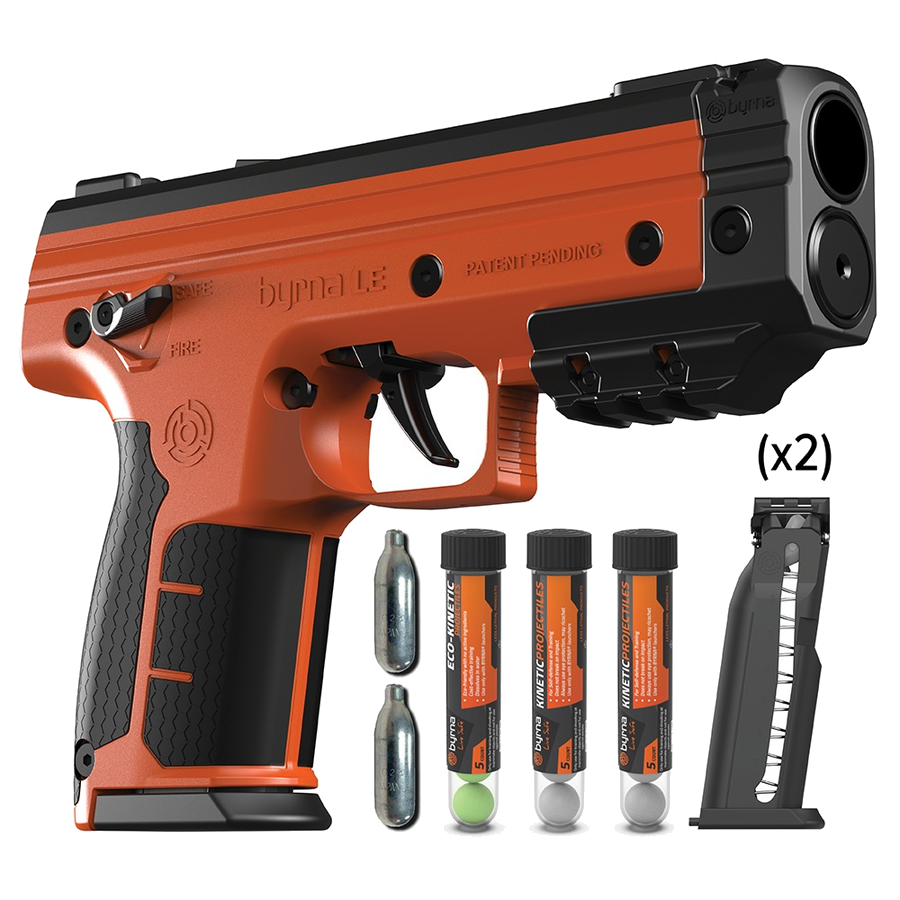Byrna Technologies LE Kinetic Kit .68 Caliber 5+1 Magazine – Orange