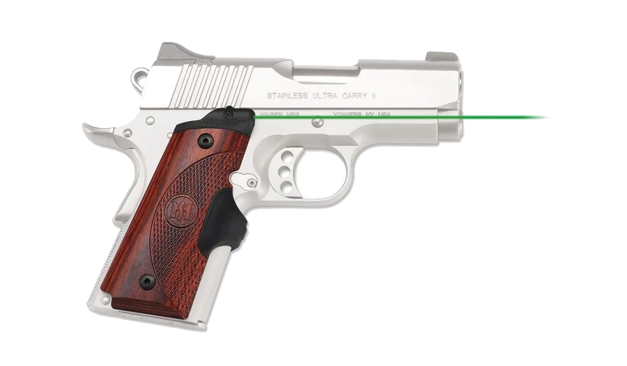 Crimson Trace Lasergrip for Compact 1911 Pistols – Green Laser