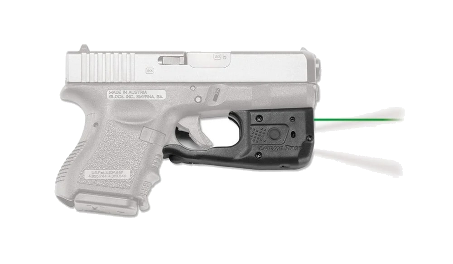 Crimson Trace Laserguard – Glock 26 Green Laser Pro