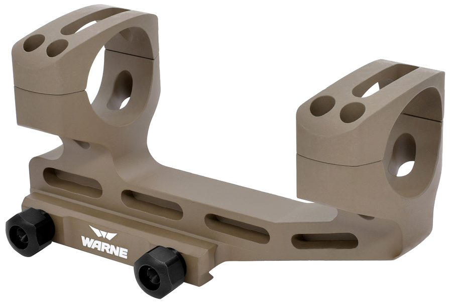 Warne MSR Long Range MSR / Picatinny rail Optic Mount – 30mm, FDE