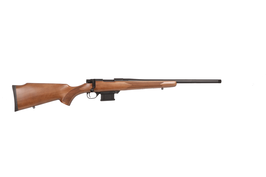 Howa M1500 Mini Action 6.5 Grendel Rifle – 20", 5+1, Matte Blue, Wood Walnut Stock, threaded barrel – MPN HWH65GHB