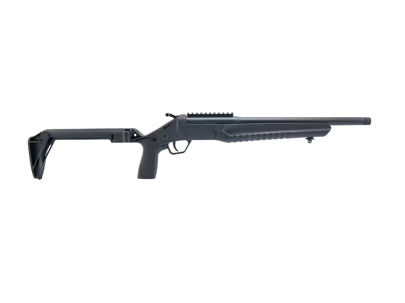 Rossi Lwc 5.56 NATO Rifle – 16.5", Single-Shot, Black, Synthetic Stock Black Synthetic Folding