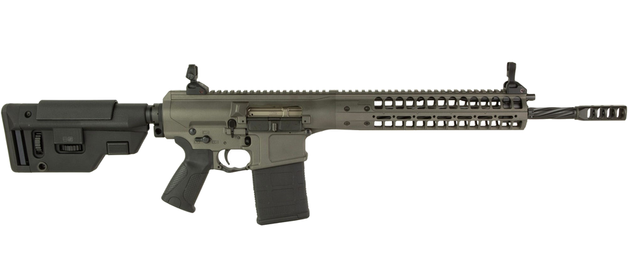 Lwrc Repr Mkii .308 Win Rifle – 16.1" Barrel, Grey
