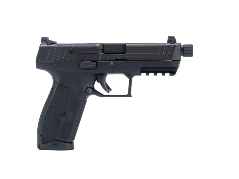 IWI Masada 9mm Pistol – 4.1", 17+1, Black, Polymer Frame, Black Polymer, 3-Dot, includes two 17-round magazines