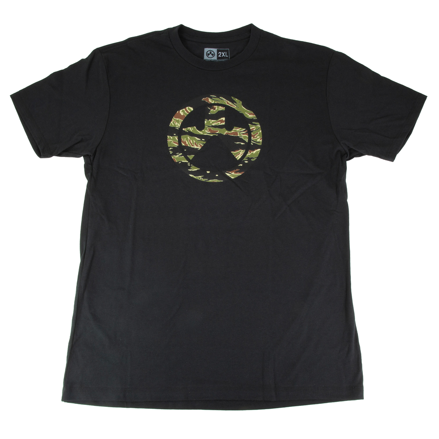 Magpul Tiger Stripe Icon T-Shirt – Black, 2XL