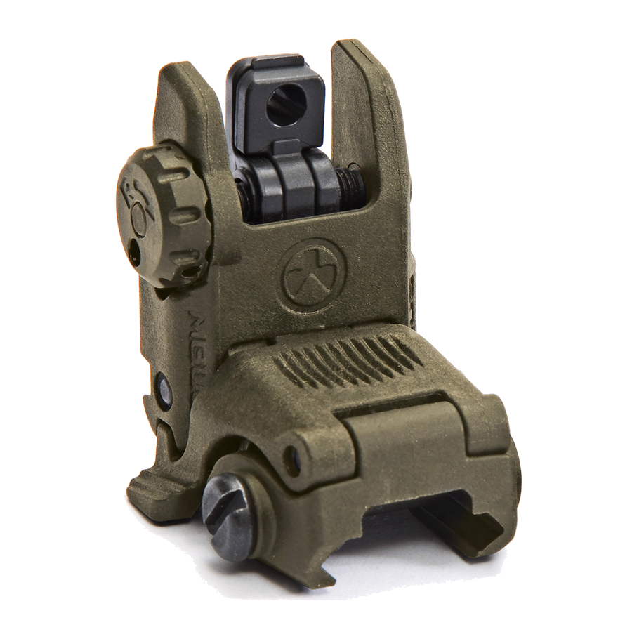 Magpul Mbus Rear Sight – OD Green