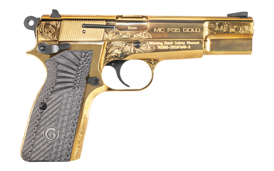 EAA Corp MC P35 9mm Pistol – Gold