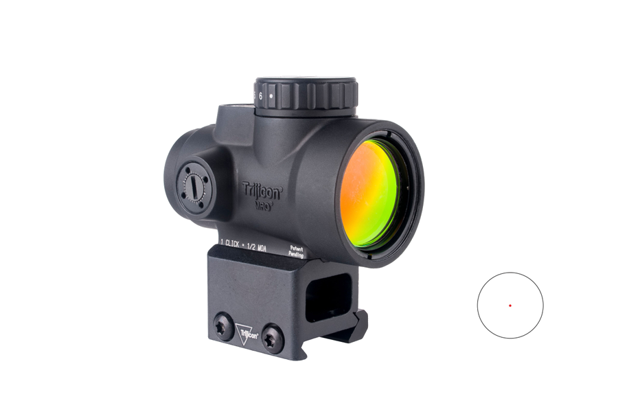 Trijicon MRO SD 2 MOA Red Dot Sight – Lower 1/3 Co-Witness Mount, Black