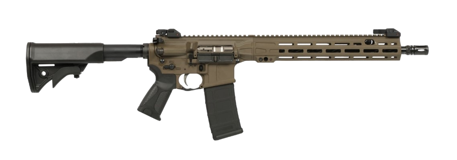 Lwrc Icmkii 5.56 NATO Rifle – 14.7" Barrel, Brown
