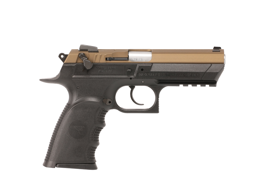 Magnum Research Baby Eagle III Full Size .40S&W Pistol – 4.43" Barrel, Bronze