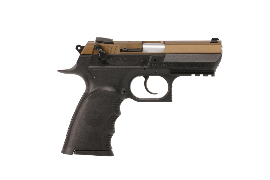 Magnum Research Baby Eagle III Semi-Compact 9mm Pistol – 3.85" Barrel, Bronze