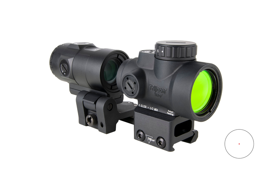 Trijicon MRO SD Magnifier Combo 2 MOA 2.0 MOA Red Dot LED Sight