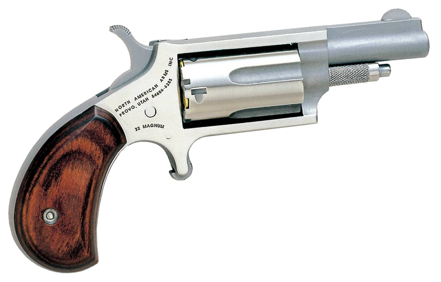 North American Arms Mini-Revolver .22 Magnum – 1 5/8" Barrel, Stainless