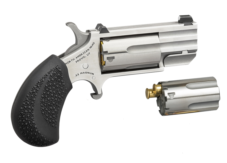 North American Arms Pug .22 LR / .22 Magnum Revolver – Stainless