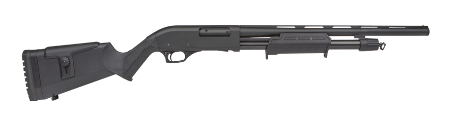 Rock Island Armory All Generation Pump 12 Gauge Shotgun – 18.5" Barrel, Black
