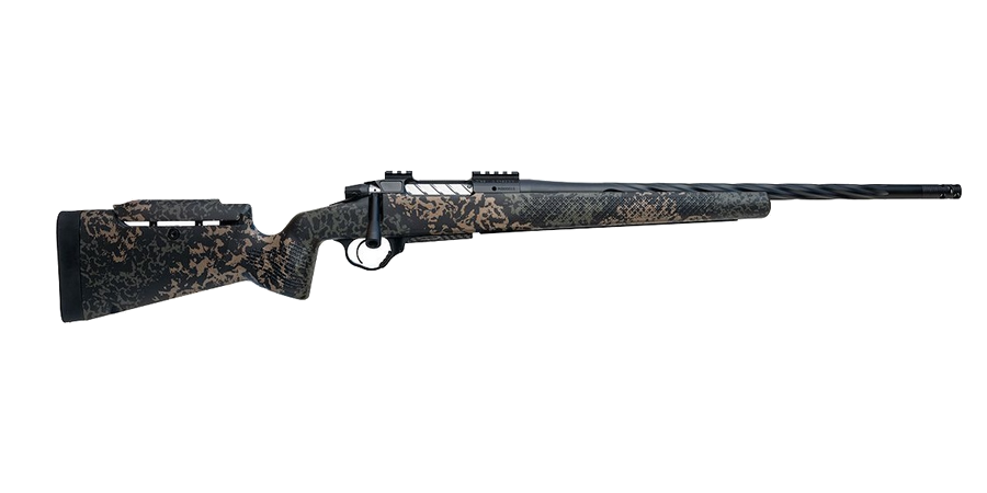 Seekins Precision Havak PH3 6.5 PRC Rifle – 24" Barrel, Woodland Camo