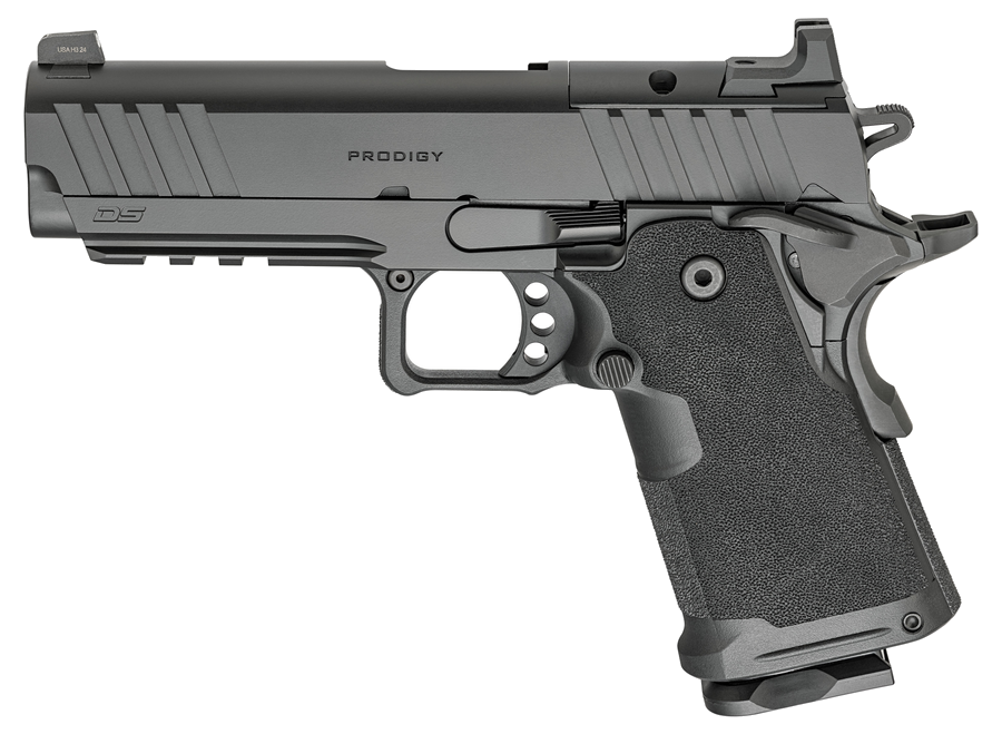 Springfield Armory 1911 DS Prodigy AOS Compact 9mm Pistol – 4.25" Barrel, Black