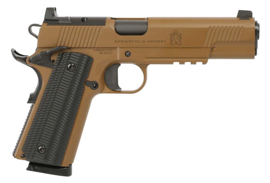 Springfield Armory Operator AOS .45 ACP Pistol – 5" Barrel, Coyote