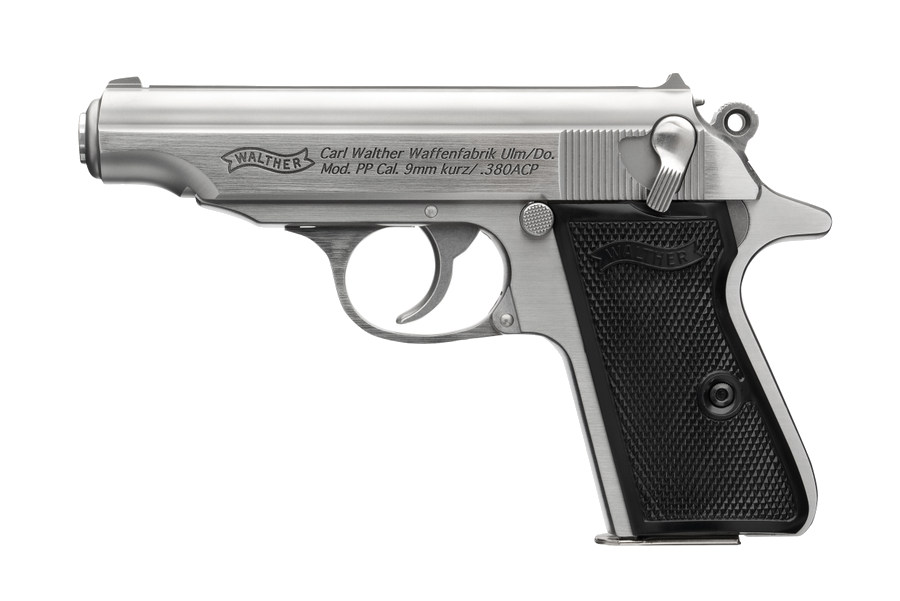 Walther Pp .32 ACP Pistol – Stainless