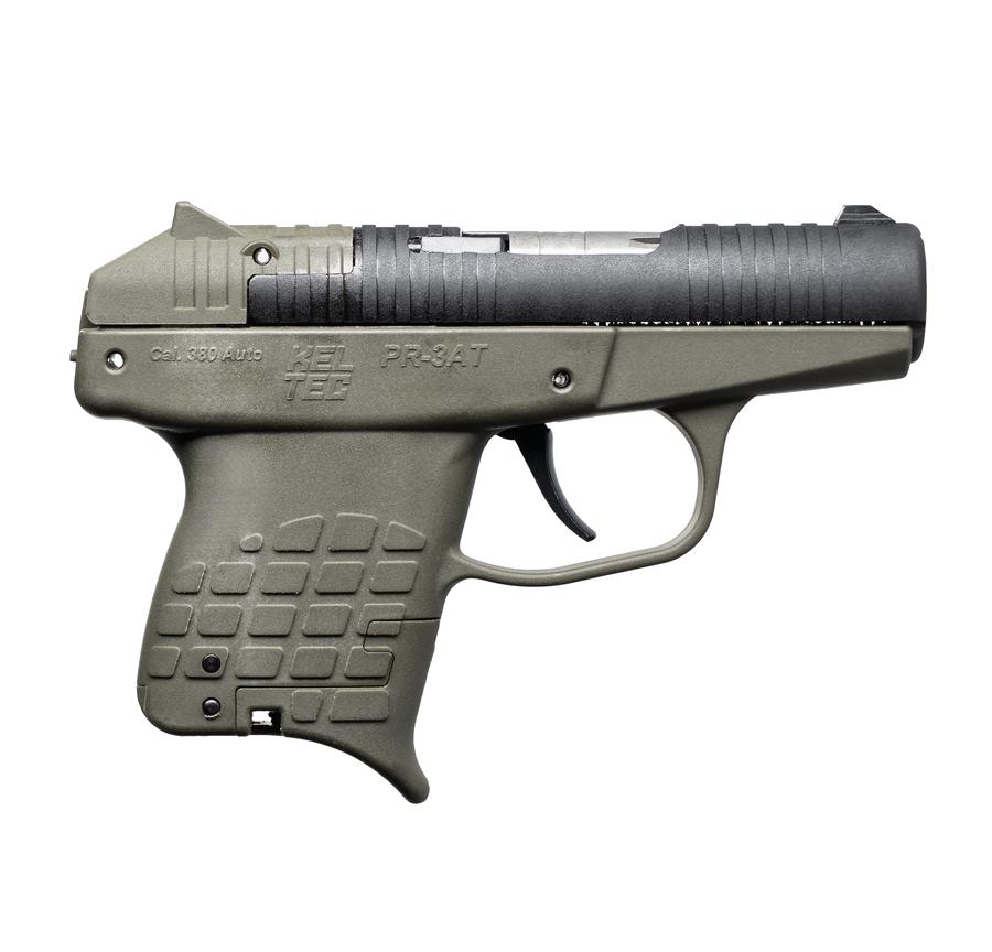 Kel-Tec Pr-3at .380 ACP Pistol – Green Polymer