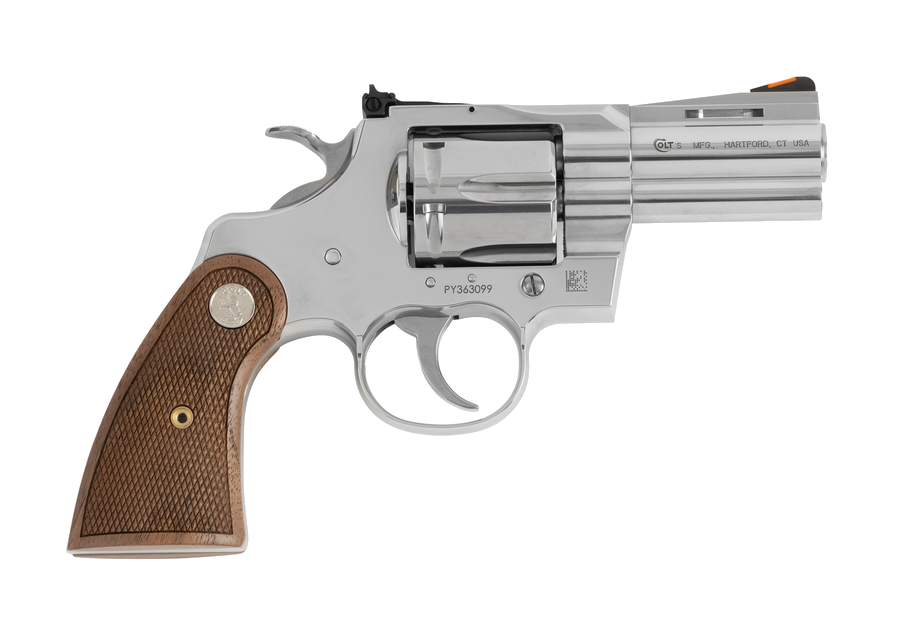 Colt Python .357 Magnum Revolver – Walnut Target Stocks