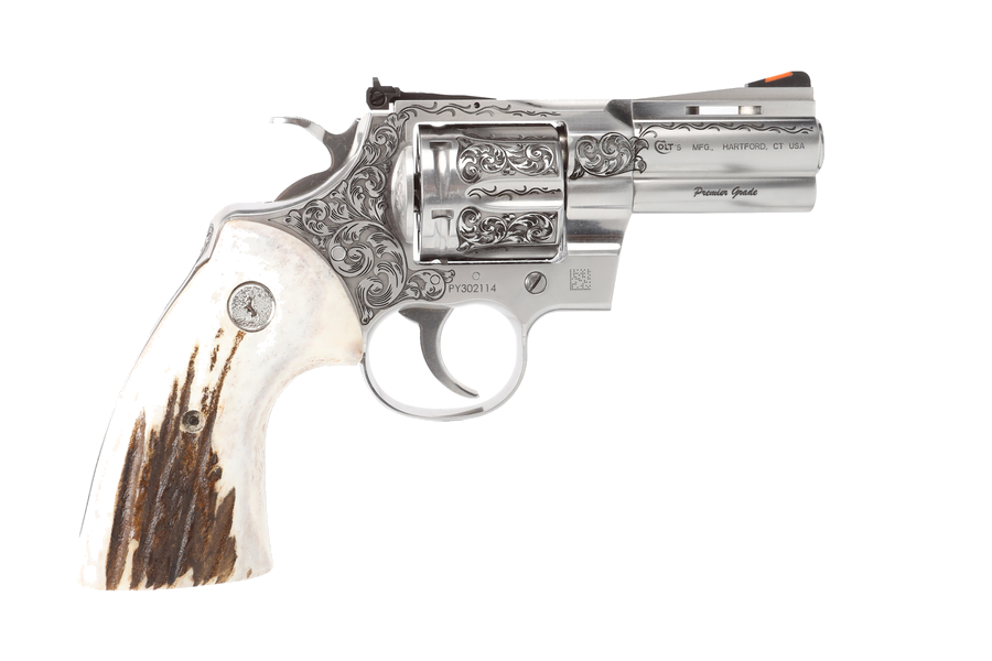 Colt Python .357 Magnum Revolver – 3" Barrel, Stainless Steel