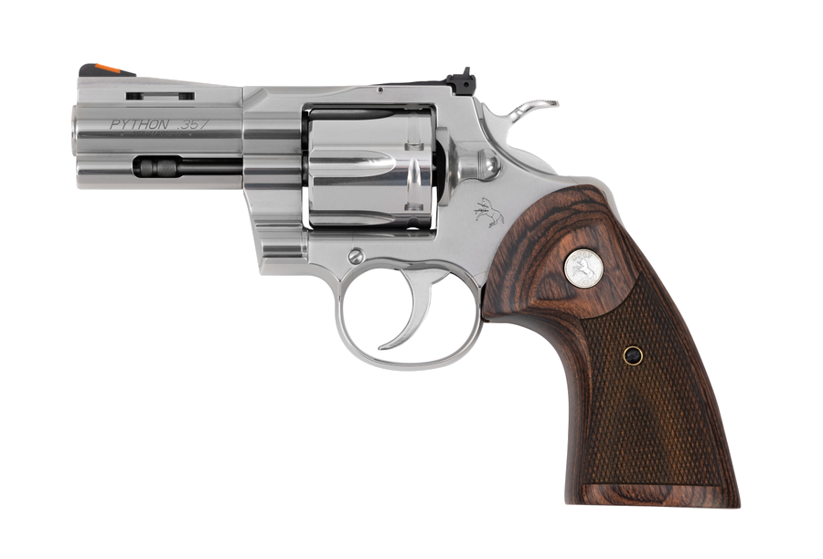 Colt Python .357 Magnum Revolver – 3" Barrel, Stainless