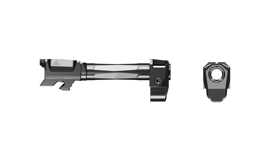 Radian Weapons Afterburner + Ramjet Glock 43 9mm Barrel – Black