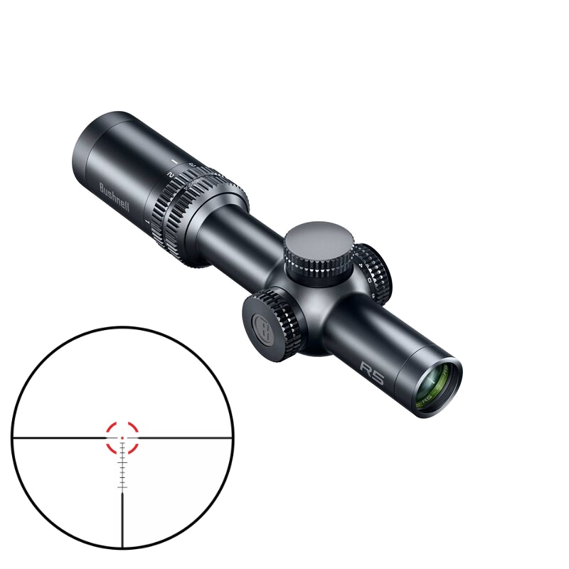 Bushnell R5 1-6x24 Riflescope – DD2-QA Reticle