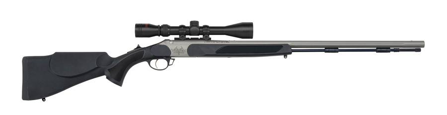 Traditions Vortek Strikefire 50 Caliber Muzzleloader – 28" Barrel, Black