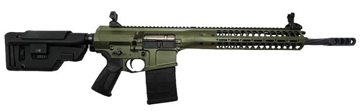 Lwrc Repr Mkii .308 Win Rifle – 16.1" Barrel, OD Green