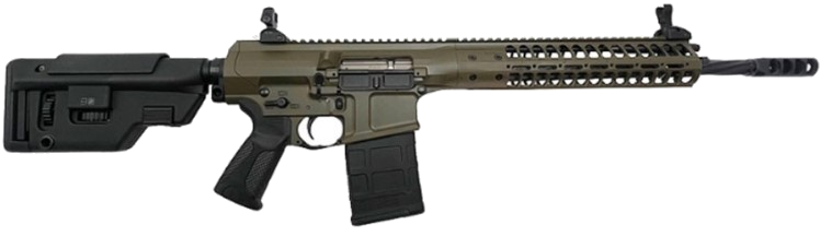 Lwrc Repr Mkii .308 Win Rifle – 16.1" Barrel, Brown