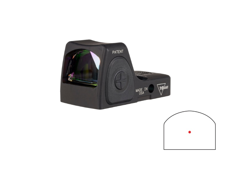Trijicon RMR CC Red-Dot Sight – 3.25 MOA Red Dot LED, Black