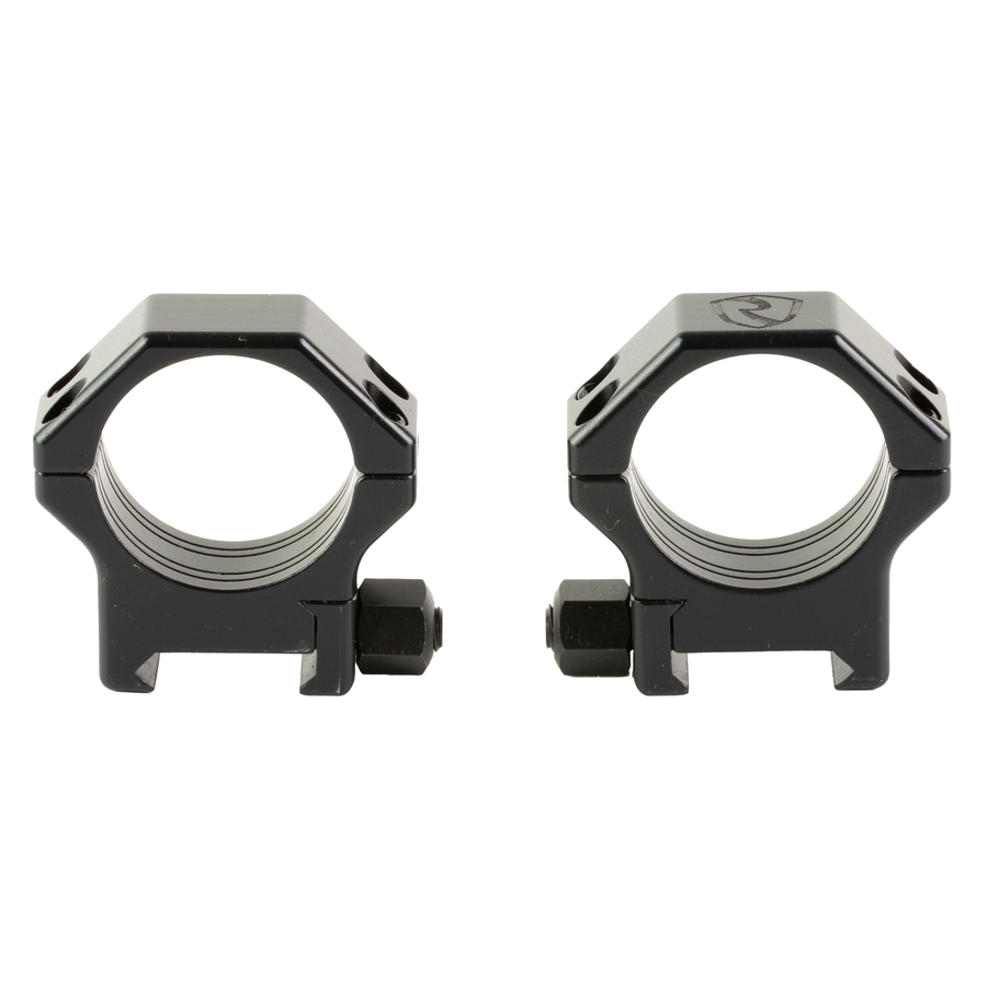 Riton 30mm 8mm-Height Steel Picatinny Scope Rings – Matte Black