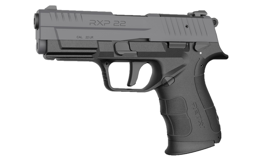 Retay RXP22 .22 LR Threaded Pistol – Black, 18+1