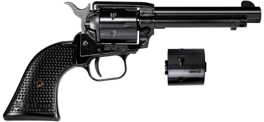 Heritage Rough Rider Small Bore .22 LR / .22 Magnum Revolver – 4.75" Barrel, Blue
