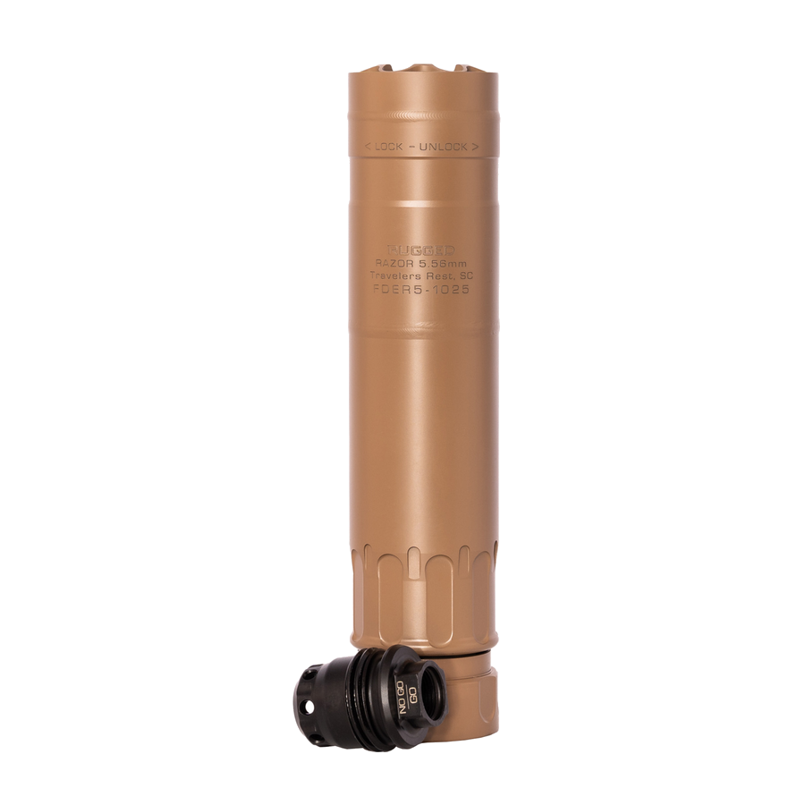 Rugged Razor556 Suppressor – FDE