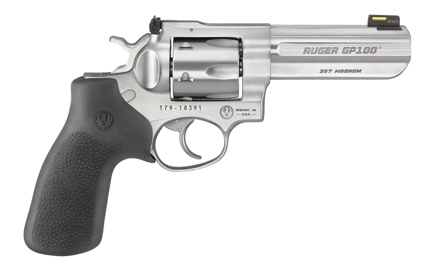 Ruger GP100 .357 Magnum Revolver – 4.2" Barrel, Satin Stainless Steel