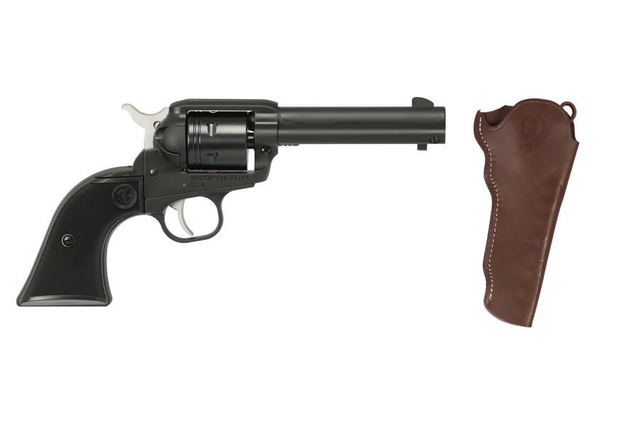 Ruger Wrangler .22 LR Revolver – 4.62" Barrel, Brown