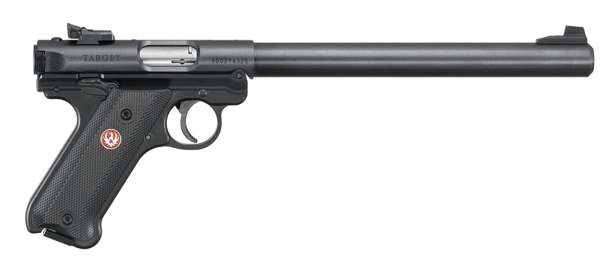 Ruger Mark IV Target .22 LR Pistol – 10" Barrel, Blued