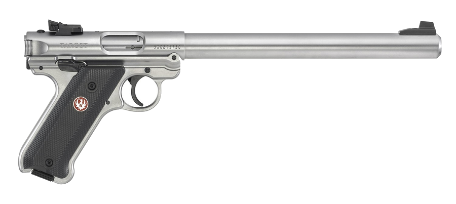 Ruger Mark IV Target .22 LR Pistol – 10" Barrel, Stainless