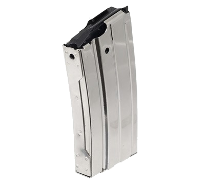 Ruger Mini-14 .223 Rem 20-Round Magazine – Nickel