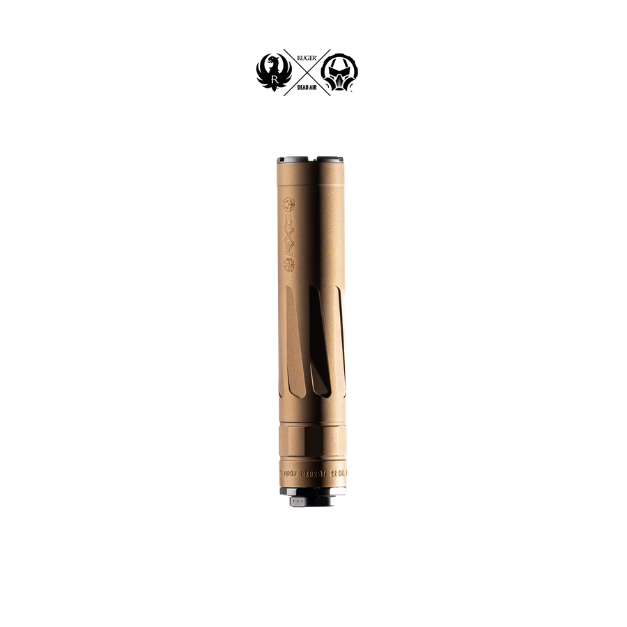 Dead Air Armament Ruger X Dead Air RXD22Ti Suppressor – Bronze