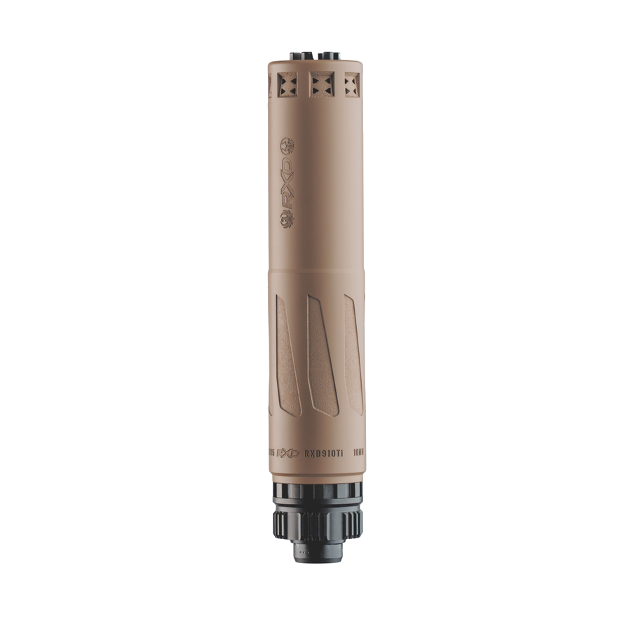 Dead Air Armament Ruger X Dead Air RXD910Ti Suppressor – FDE