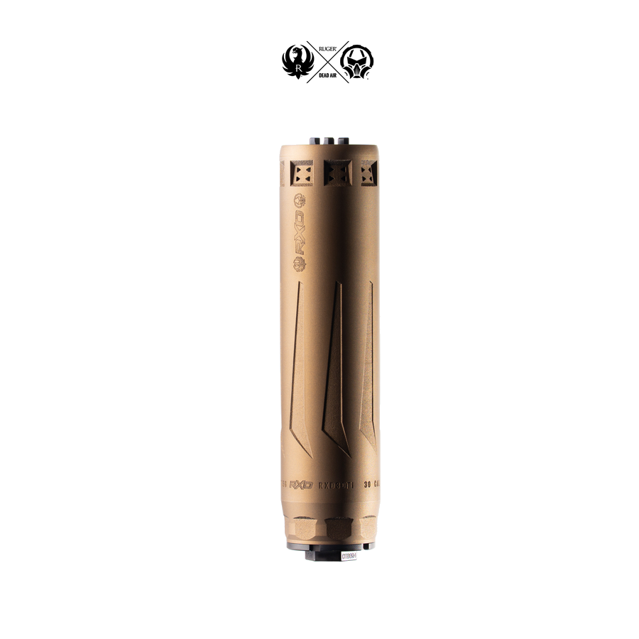 Dead Air Armament Ruger X Dead Air RXD30Ti Suppressor – Bronze