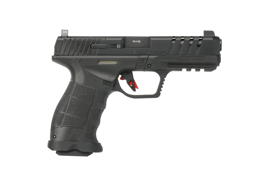 SAR Firearms SAR9 Socom 9mm Pistol – Black