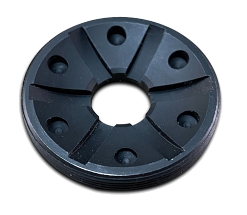 SilencerCo Charlie Front Cap Flat End Cap