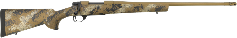 Howa M1500 Fence Line 22-250 Rifle – 22" Threaded Barrel, Scorched Earth