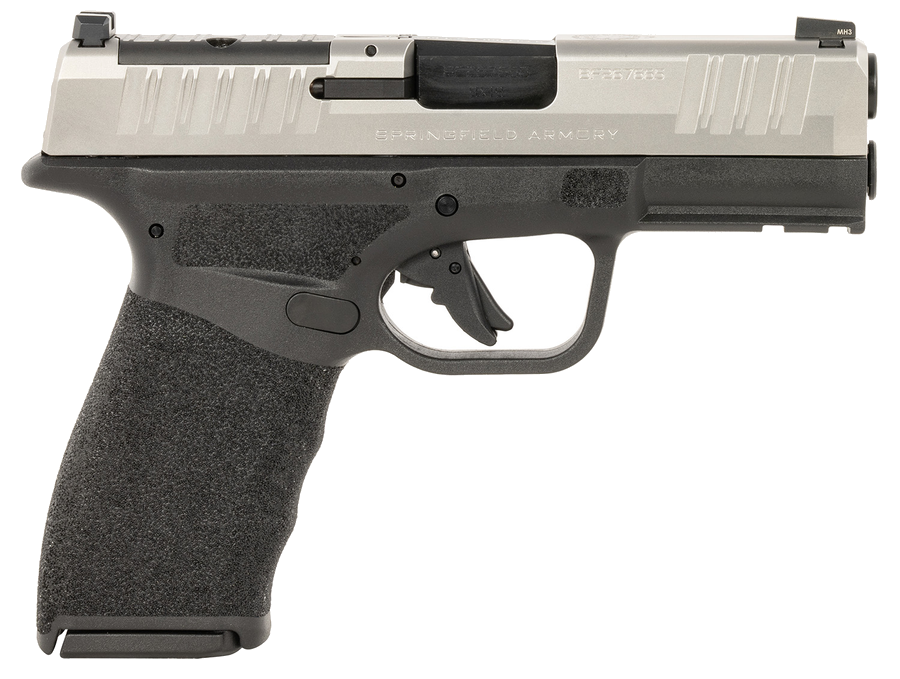 Springfield Armory Hellcat PRO OSP 9mm Pistol – 3.8", 10+1, Stainless Steel, Polymer Frame, Black Polymer, FS: Tritium RS: U-Notch